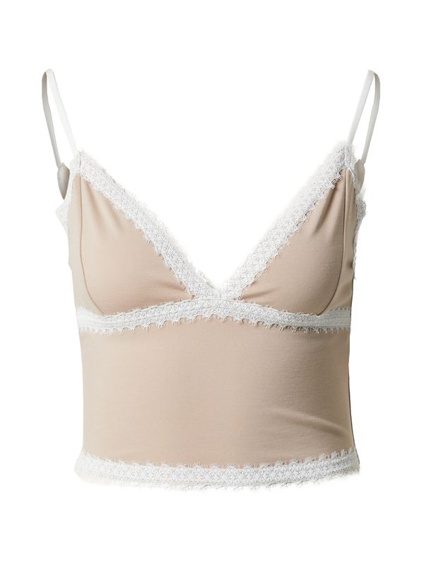 Guido Maria Kretschmer Women Guido Maria Kretschmer Women Top 'Hilde'  prljavo roza / bijela