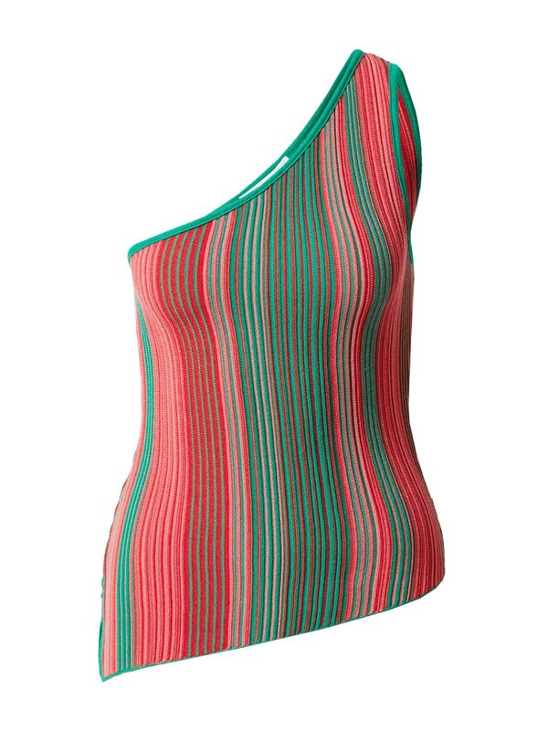 Guido Maria Kretschmer Women Guido Maria Kretschmer Women Top s naramenicama 'Ria'  zelena / roza / crvena