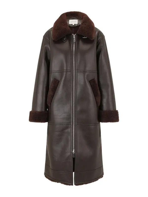 Guido Maria Kretschmer Women Guido Maria Kretschmer Women Zimski kaput 'Enie'  tamno smeđa