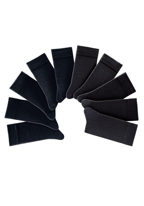 H.I.S H.I.S Čarape  crna