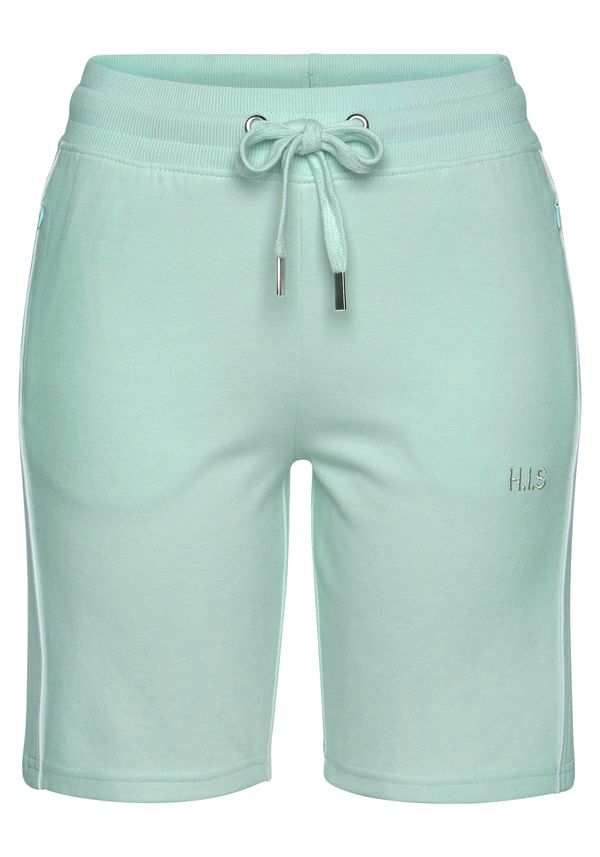 H.I.S H.I.S Hlače  nebesko plava / svijetlosiva / bijela