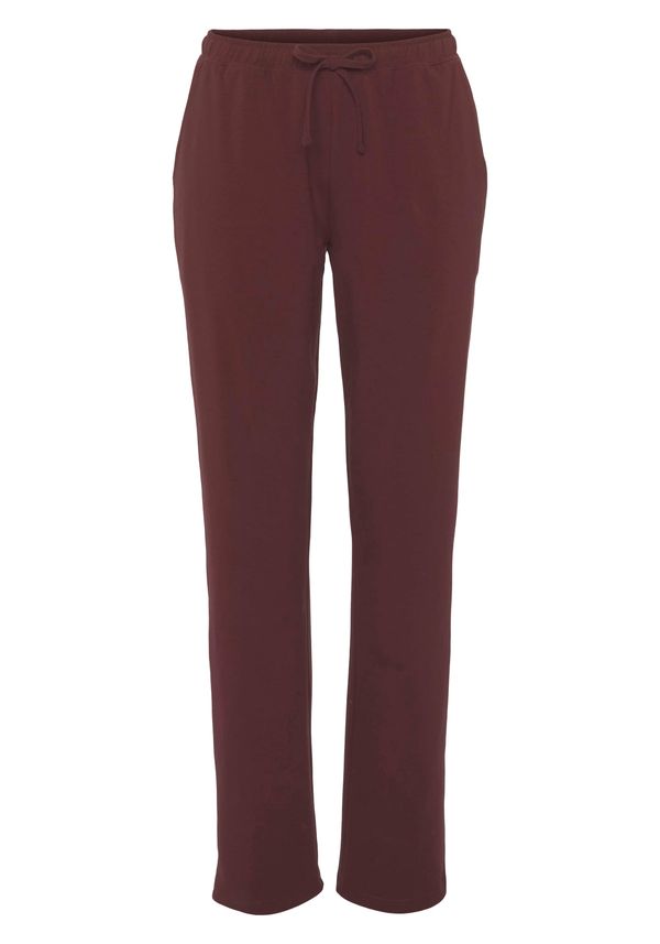 H.I.S H.I.S Pidžama  bordo / vuneno bijela