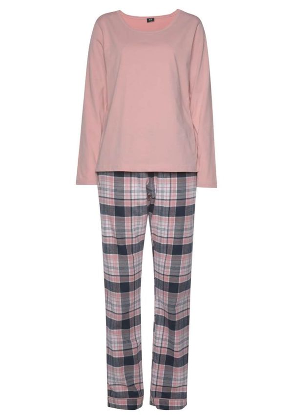 H.I.S H.I.S Pidžama  tamno plava / roza