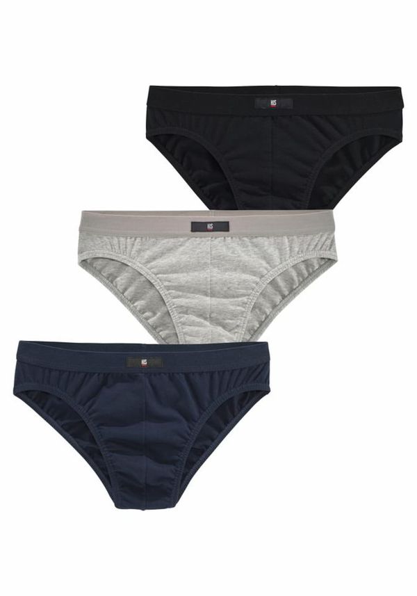 H.I.S H.I.S Slip  mornarsko plava / siva melange / crna