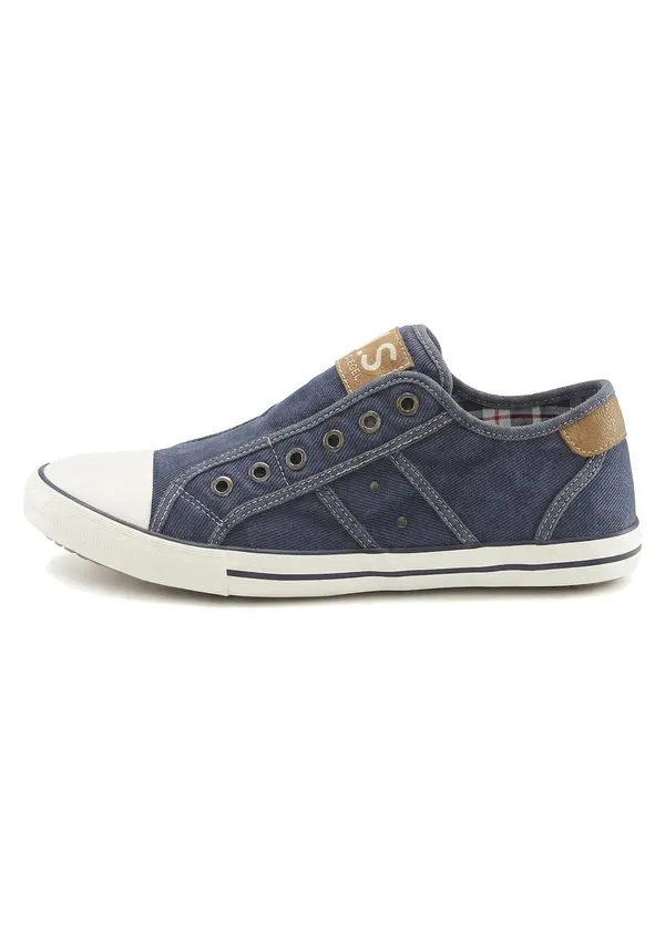 H.I.S H.I.S Slip On tenisice  plavi traper