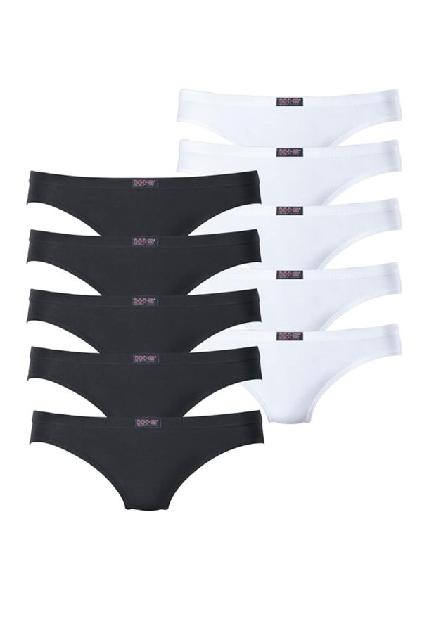 H.I.S H.I.S Tanga gaćice  crna / bijela