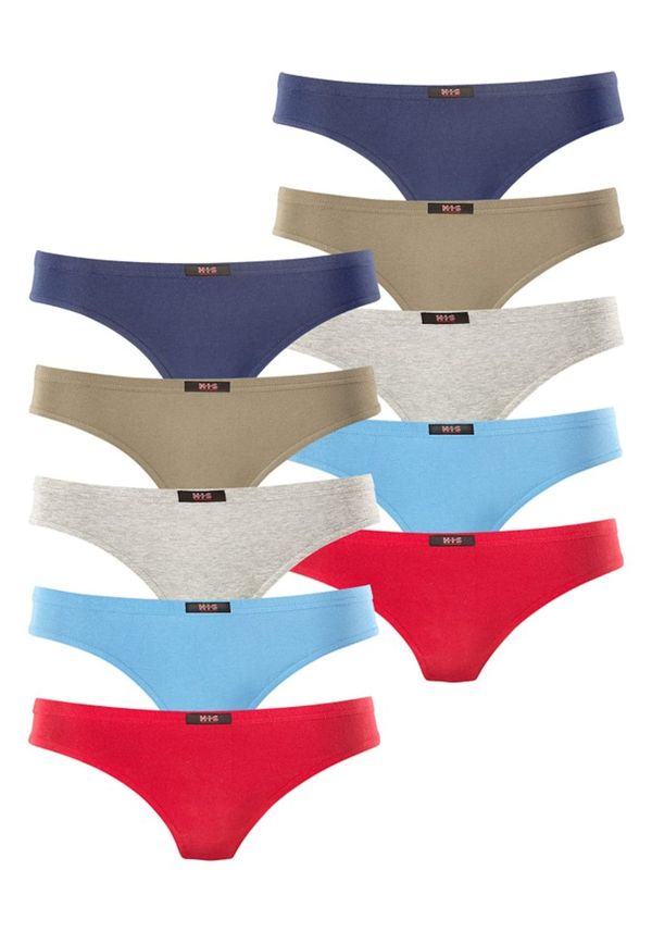 H.I.S H.I.S Tanga gaćice  ecru/prljavo bijela / morsko plava / svijetloplava / svijetlosiva / klasično crvena