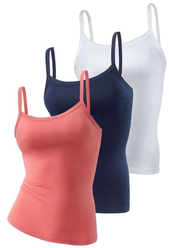 H.I.S H.I.S Top  mornarsko plava / lubenica roza / bijela