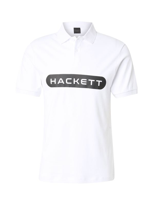 Hackett London Hackett London Majica  crna / bijela