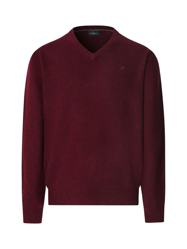 Hackett London Hackett London Pulover  burgund
