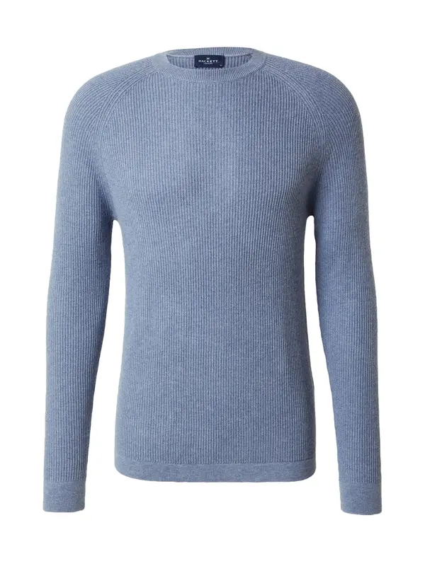 Hackett London Hackett London Pulover  plava melange