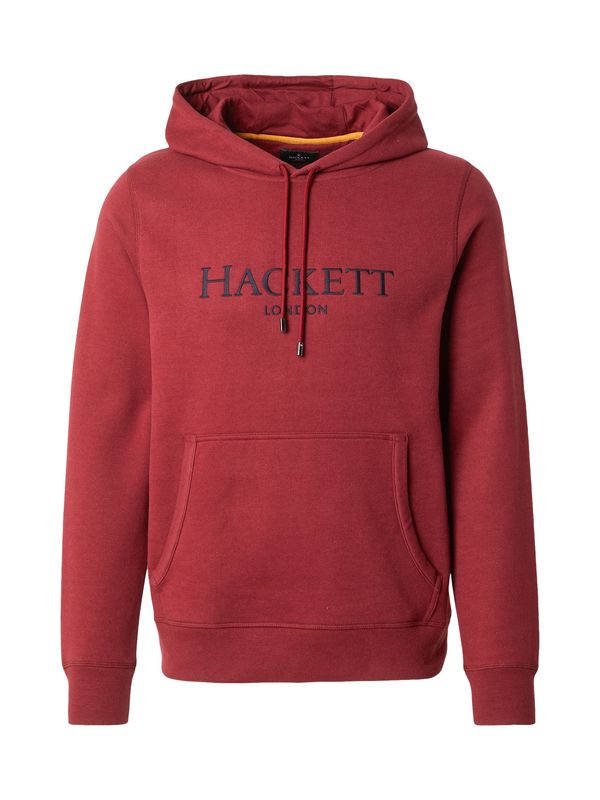Hackett London Hackett London Sweater majica 'HERITAGE'  mornarsko plava / burgund