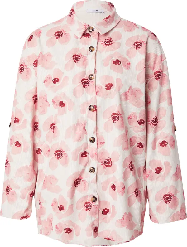 Hailys Hailys Bluza 'Ch44ristina'  roza / magenta / pastelno roza