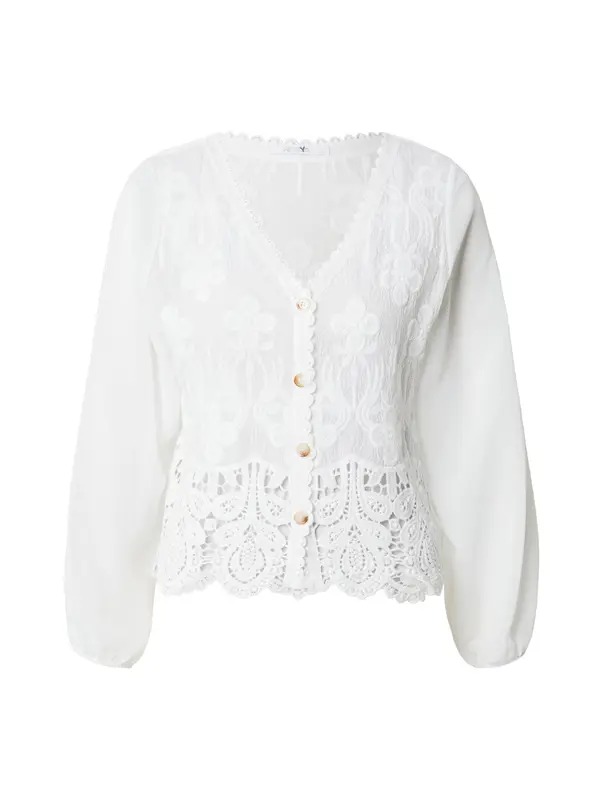 Hailys Hailys Bluza 'LS C BL Al44mina'  bijela