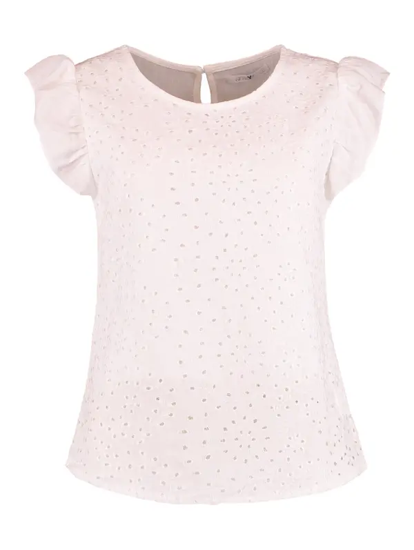 Hailys Hailys Bluza 'Mo44lisa'  vuneno bijela