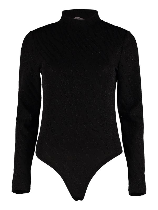 Hailys Hailys Bodi majica 'Os44ia'  crna