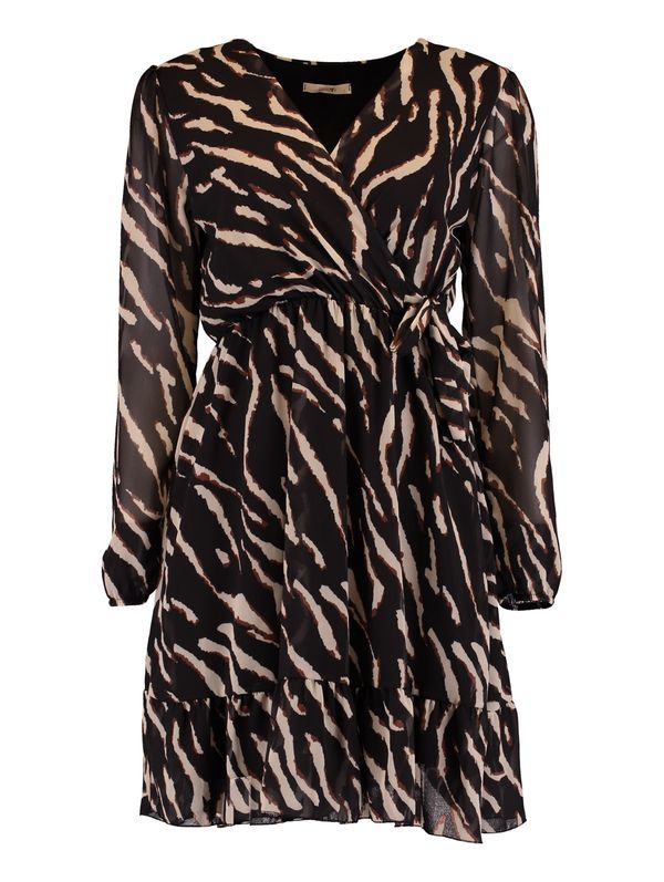 Hailys Hailys Haljina 'Ro44mina'  bež / smeđa / crna