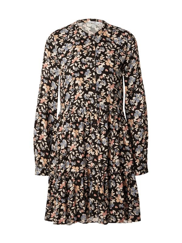 Hailys Hailys Košulja haljina 'La44ura'  bež / opal / marelica / crna