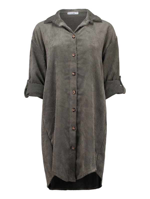 Hailys Hailys Košulja haljina 'Ro44bina'  kaki