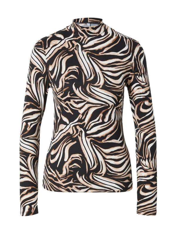 Hailys Hailys Majica 'Ki44mmy'  narančasta / crna / bijela