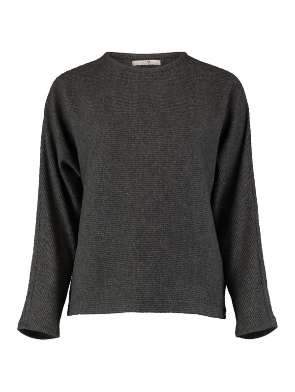 Hailys Hailys Majica 'Maira'  tamo siva