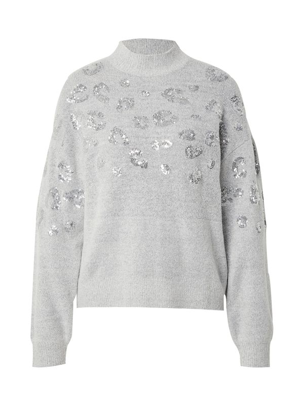 Hailys Hailys Pulover 'La44le'  siva / srebro