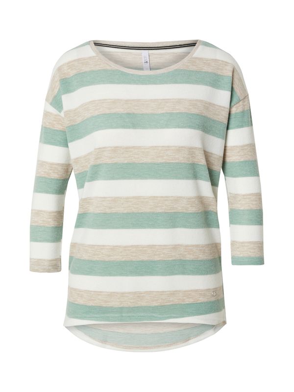 Hailys Hailys Pulover 'Mi44a'  bež / zelena / bijela