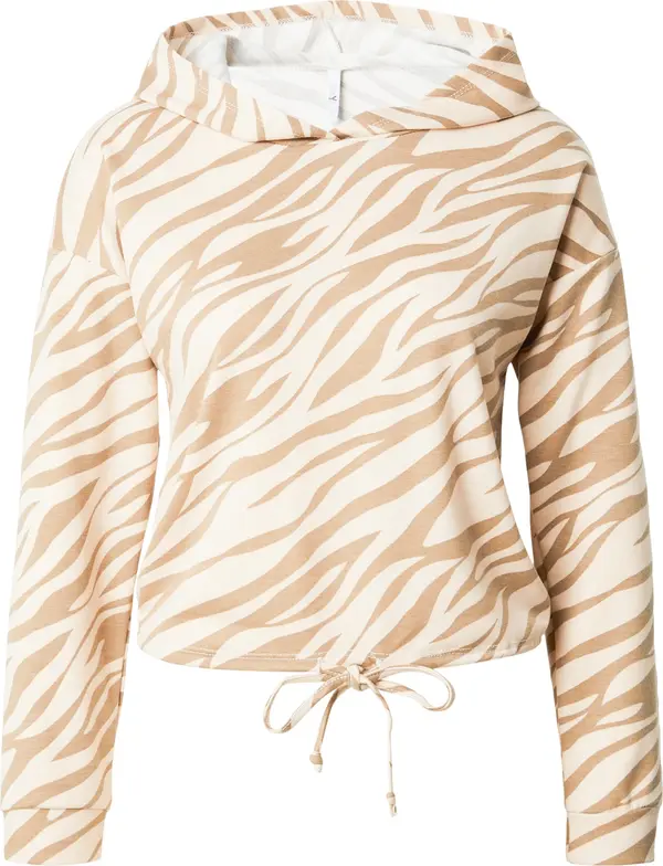 Hailys Hailys Sweater majica 'Ba44ria'  boja pijeska / boja devine dlake (camel)