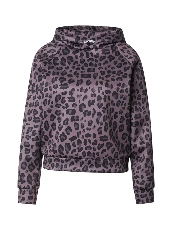 Hailys Hailys Sweater majica 'Le44xi'  bazalt siva / burgund / crna
