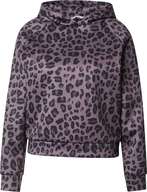 Hailys Hailys Sweater majica 'Le44xi'  bazalt siva / burgund / crna