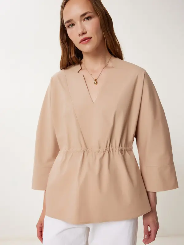 Happiness İstanbul Happiness İstanbul Bluza  bež