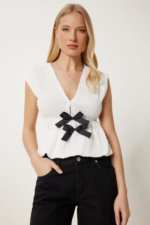 Happiness İstanbul Happiness İstanbul Bluza  bijela