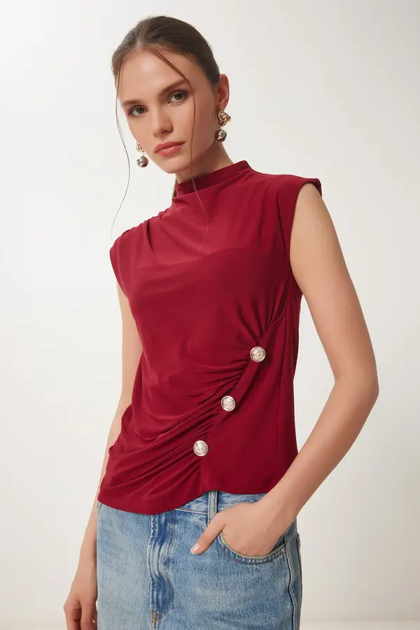 Happiness İstanbul Happiness İstanbul Bluza  burgund
