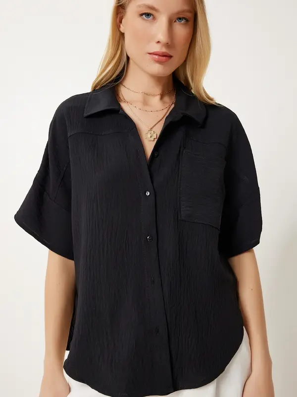 Happiness İstanbul Happiness İstanbul Bluza  crna