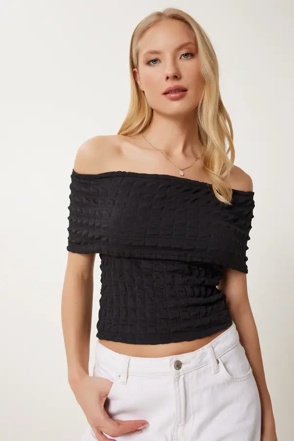 Happiness İstanbul Happiness İstanbul Bluza  crna