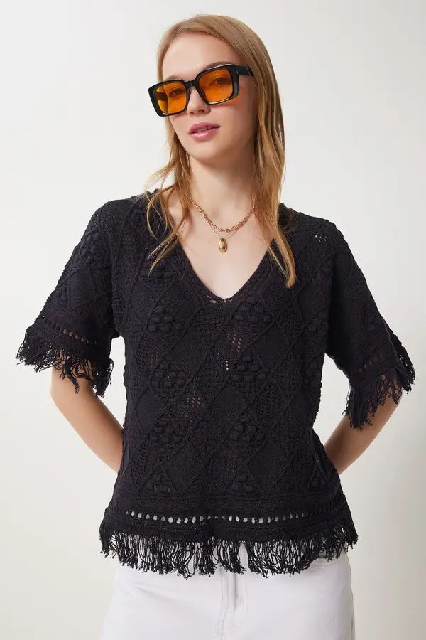 Happiness İstanbul Happiness İstanbul Bluza  crna