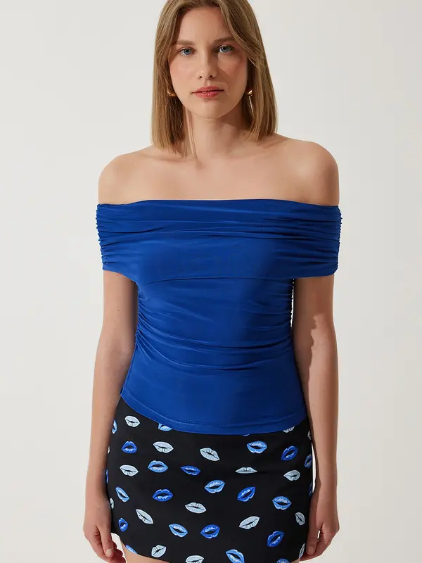Happiness İstanbul Happiness İstanbul Bluza  kobalt plava