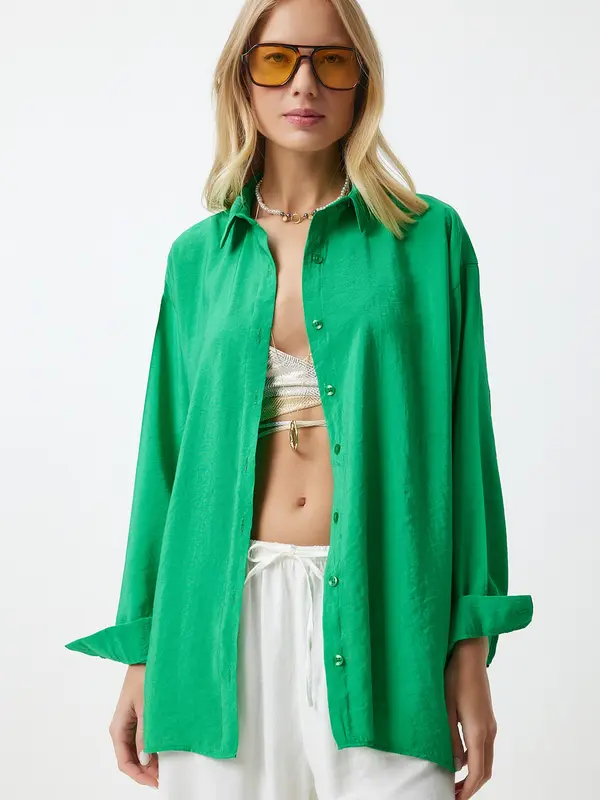 Happiness İstanbul Happiness İstanbul Bluza  kraljevski zelena