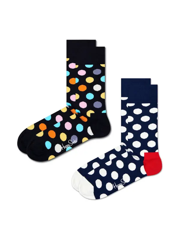 Happy Socks Happy Socks Čarape '2-Pack Big Dot Socks'  miks boja