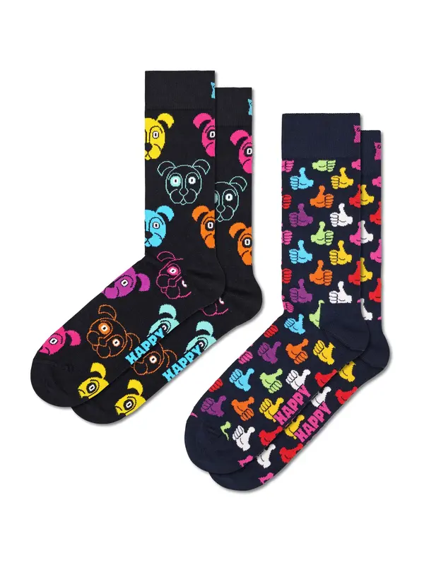 Happy Socks Happy Socks Čarape '2-Pack Dog Socks'  miks boja
