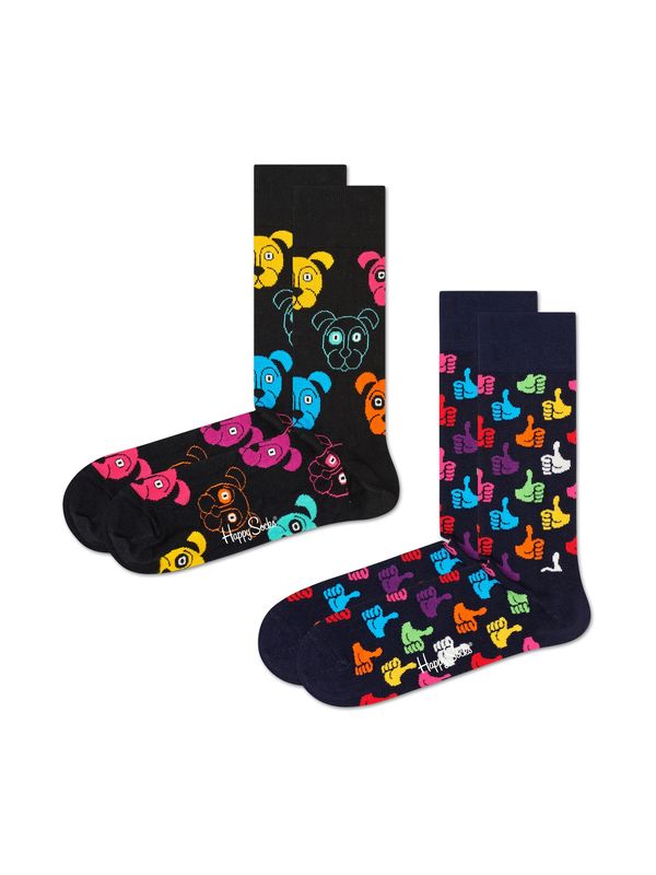 Happy Socks Happy Socks Čarape '2-Pack Dog Socks'  miks boja