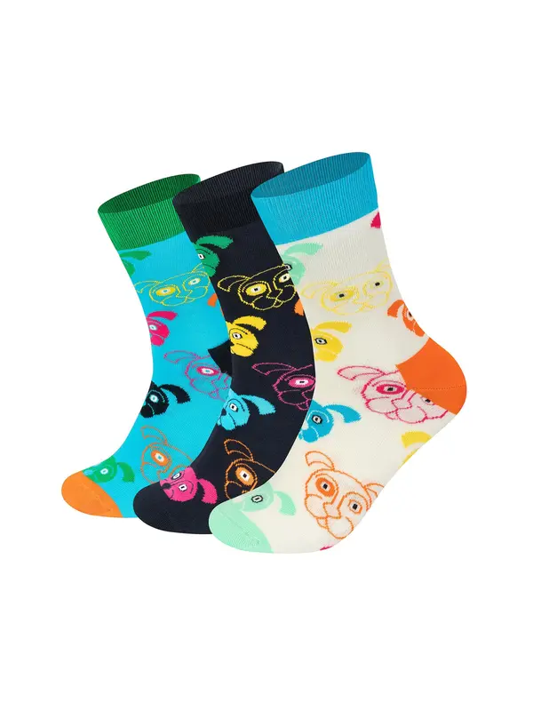 Happy Socks Happy Socks Čarape 'Bavaria Edition'  akvamarin / koraljna / crna / bijela