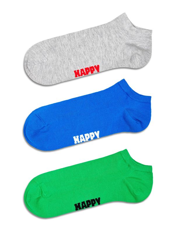 Happy Socks Happy Socks Čarape  plava / svijetlosiva / limeta / crna