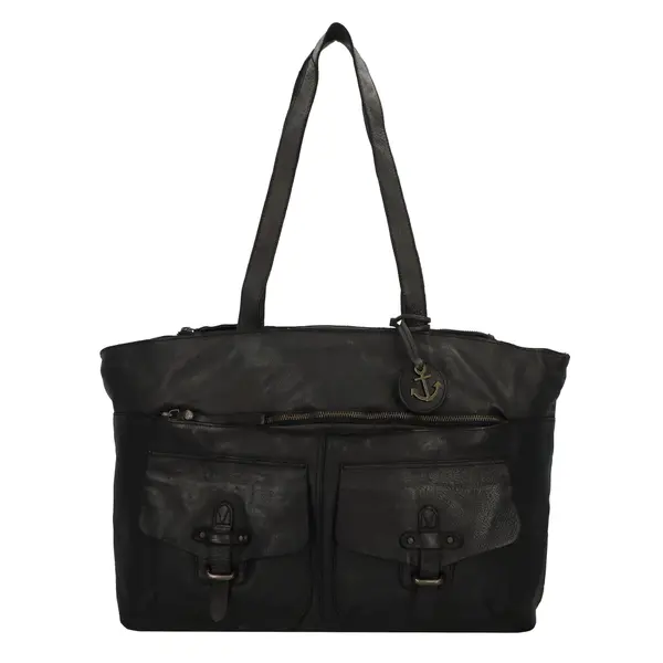 Harbour 2nd Harbour 2nd Shopper torba 'Urban Poets Jordan'  crna
