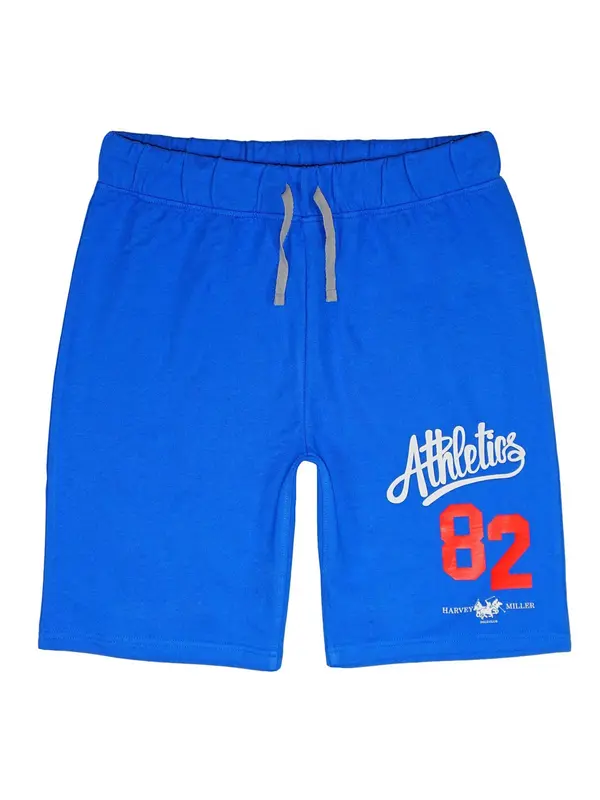 HARVEY MILLER HARVEY MILLER Hlače 'Athletics 82'  kobalt plava / crvena / bijela