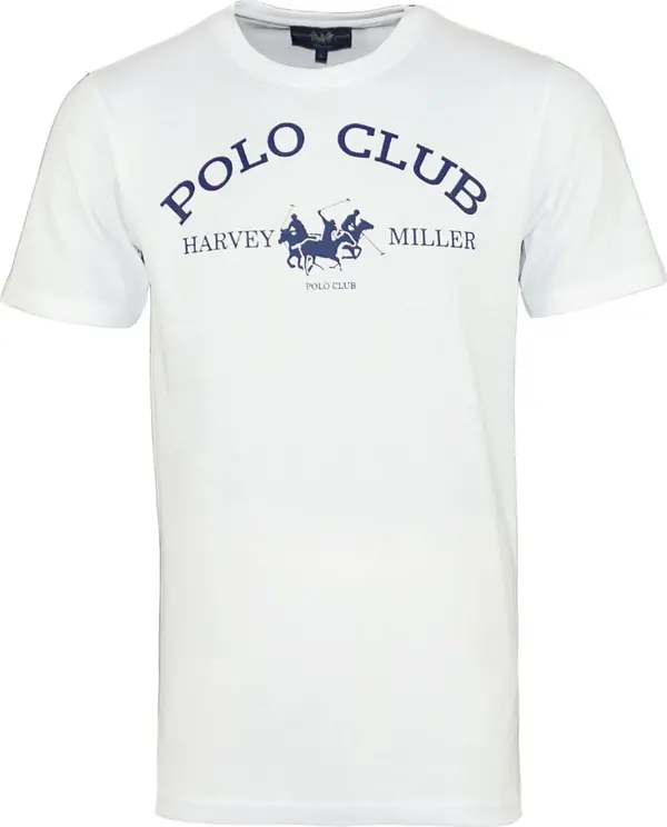 HARVEY MILLER HARVEY MILLER Majica 'Club'  crna / bijela