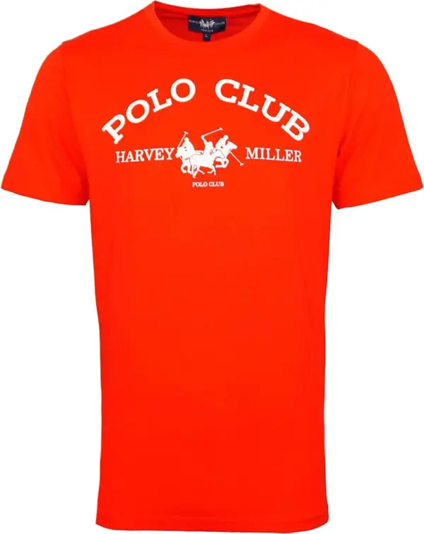 HARVEY MILLER HARVEY MILLER Majica 'Club'  crvena / bijela