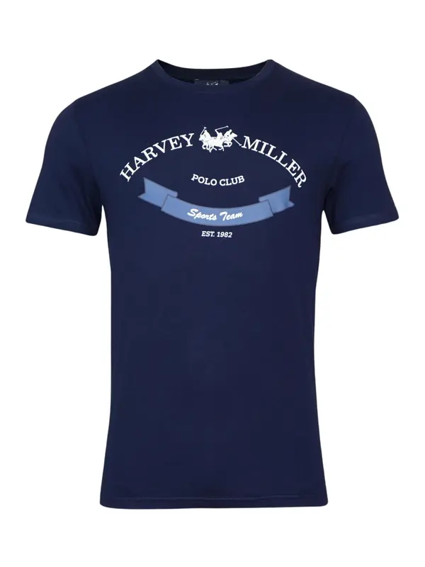 HARVEY MILLER HARVEY MILLER Majica  nebesko plava / tamno plava / bijela