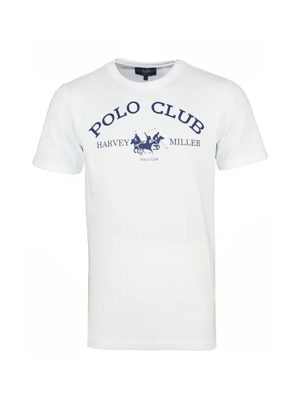HARVEY MILLER HARVEY MILLER Majica 'Polo Club'  tamno plava / bijela