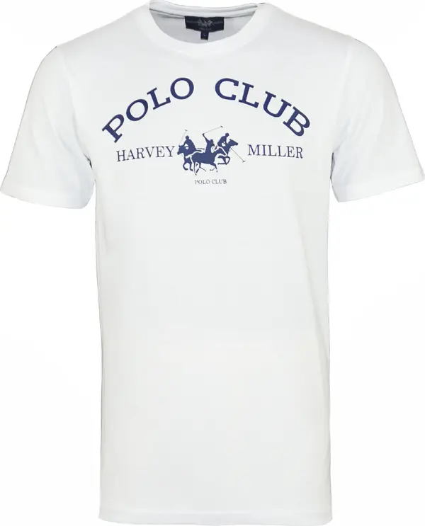 HARVEY MILLER HARVEY MILLER Majica 'Polo Club'  tamno plava / bijela